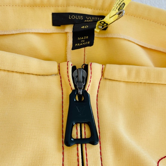 NO OFFERS Louis Vuitton Spring 2015 Runway Yellow Trouser - Picture 13 of 16